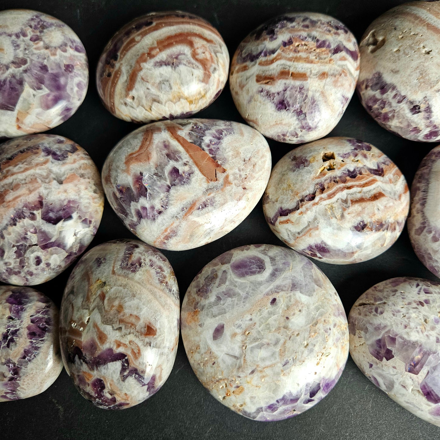 Amethyst Palm Stones