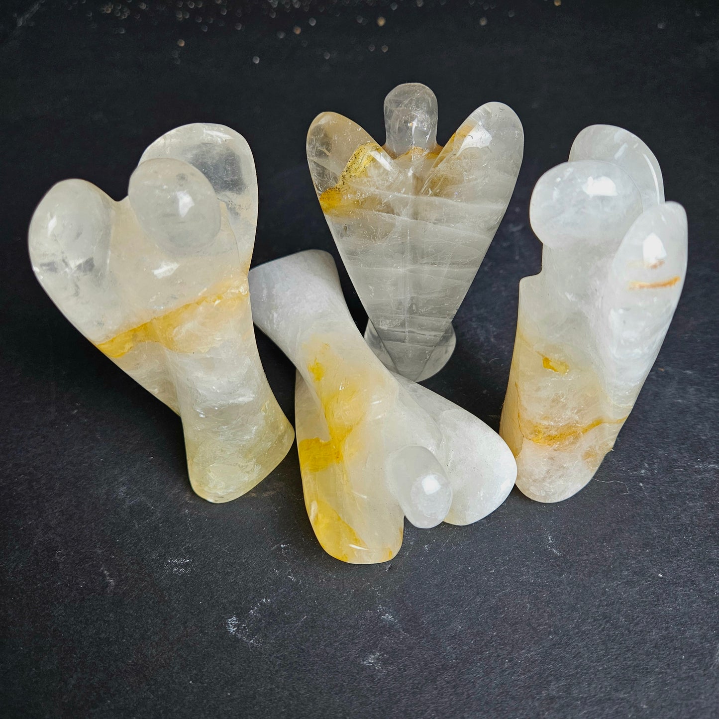 Golden Healer Quartz Angel