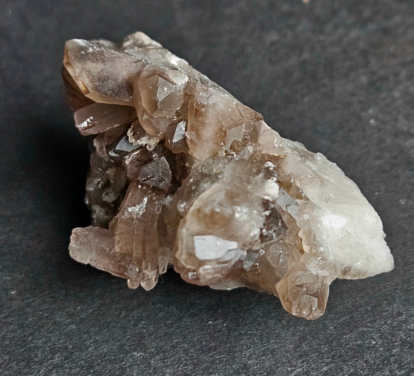Smoky Quartz Cluster