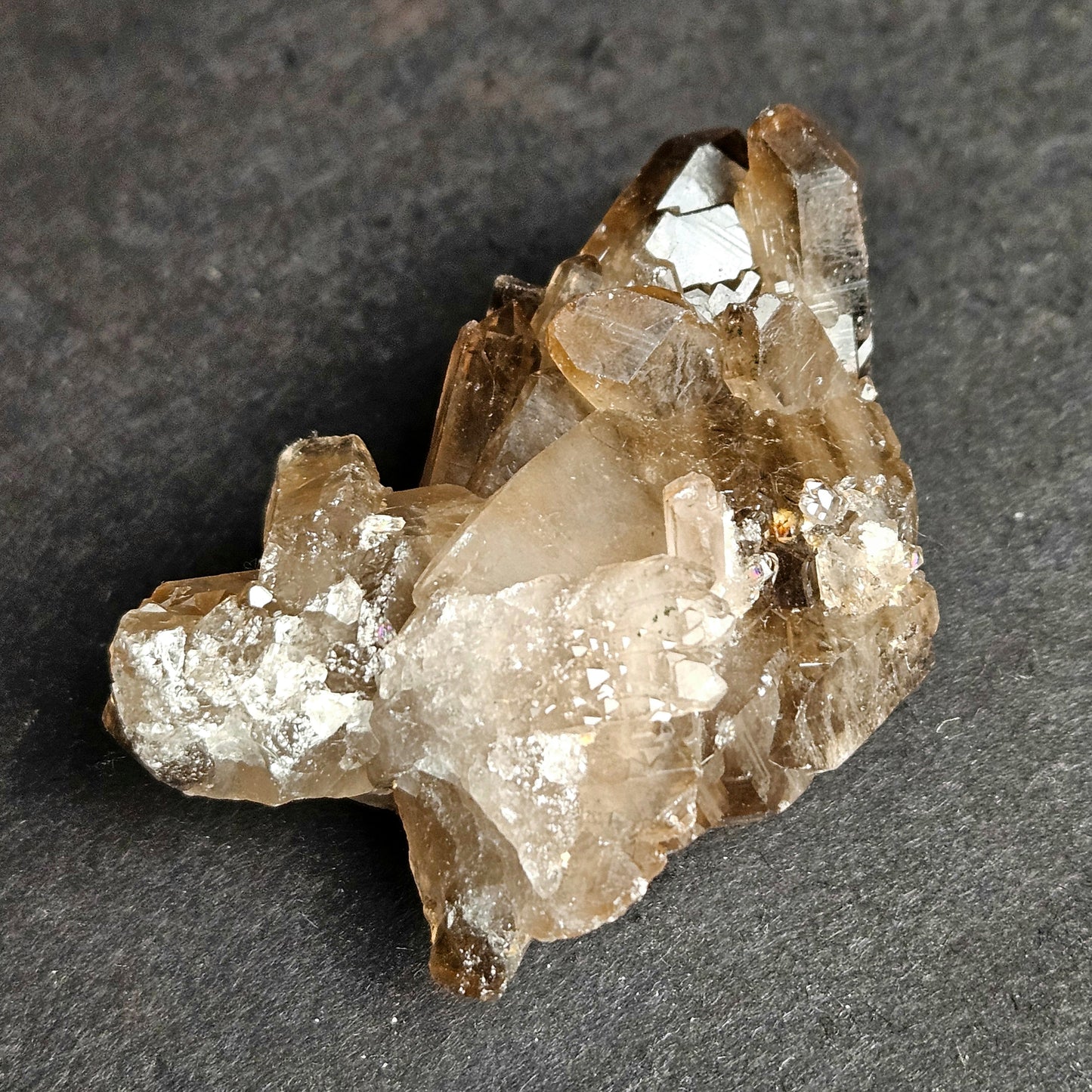 Smoky Quartz Cluster