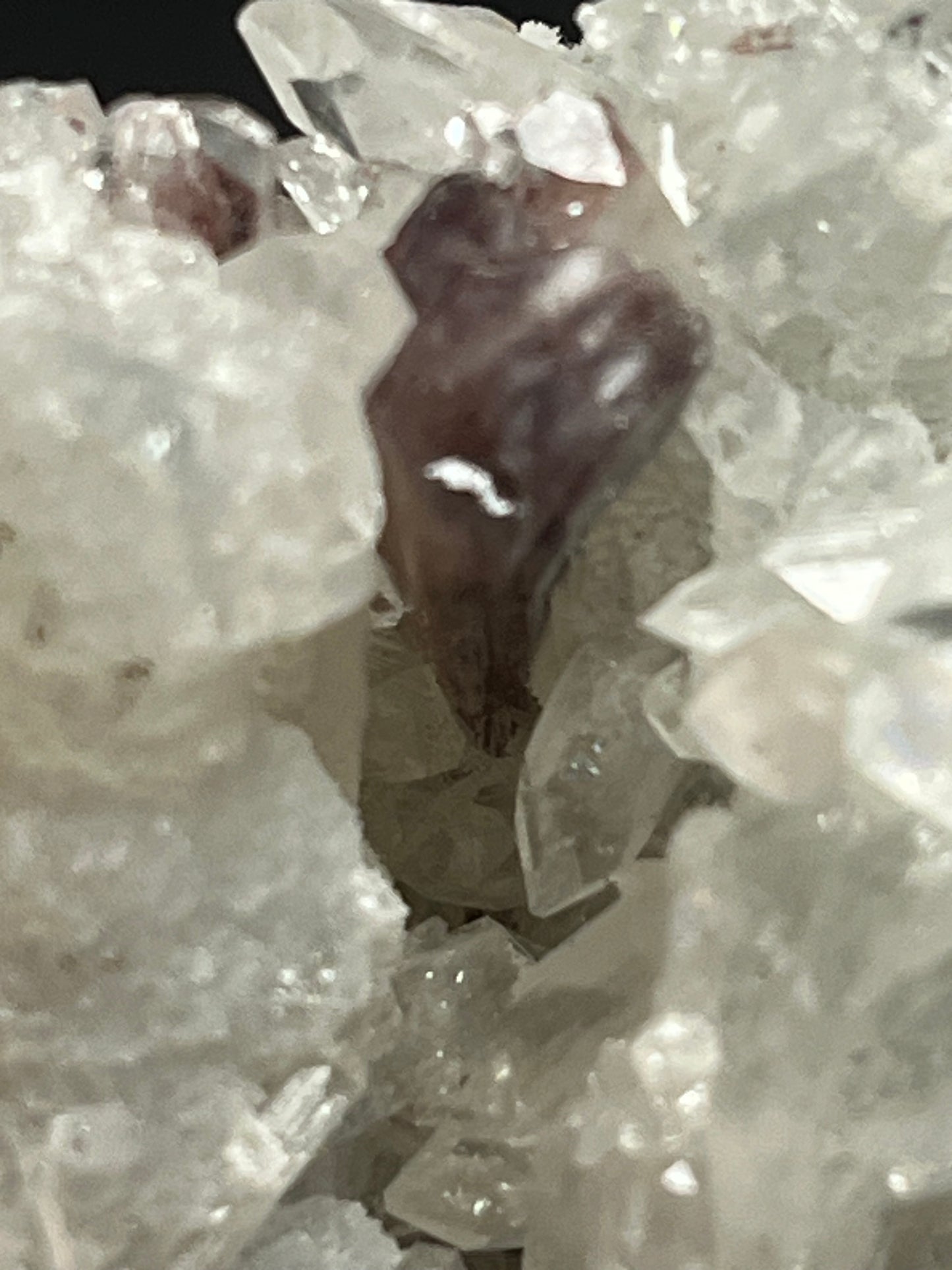 Apophyllite Geode Cluster