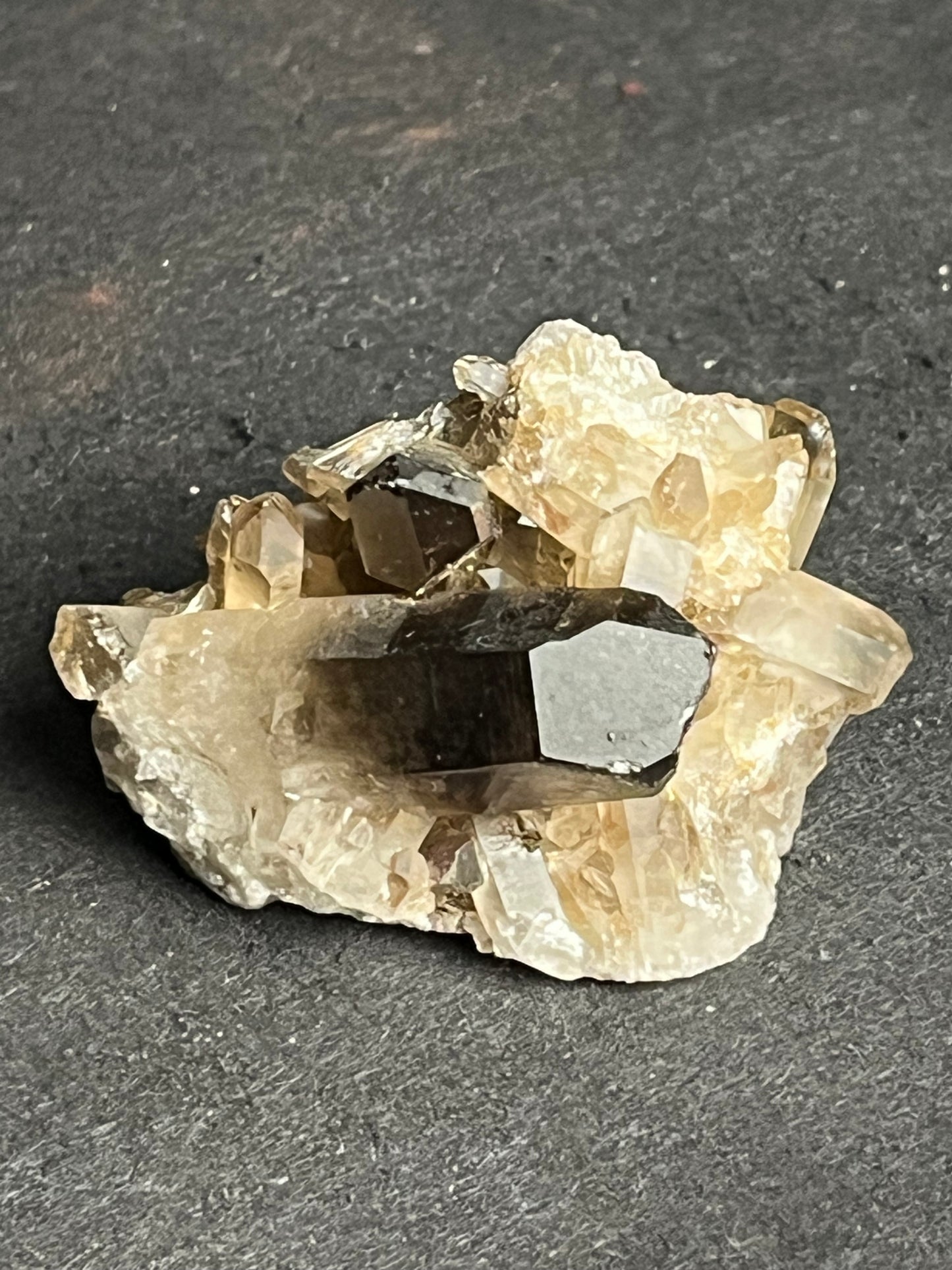 Smoky Quartz Cluster
