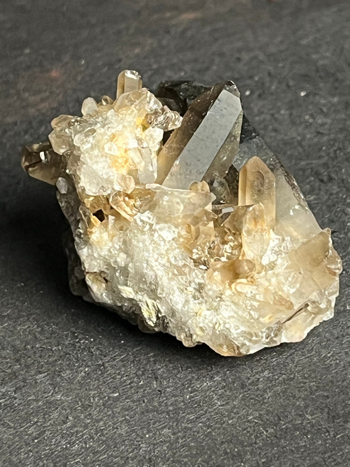 Smoky Quartz Cluster