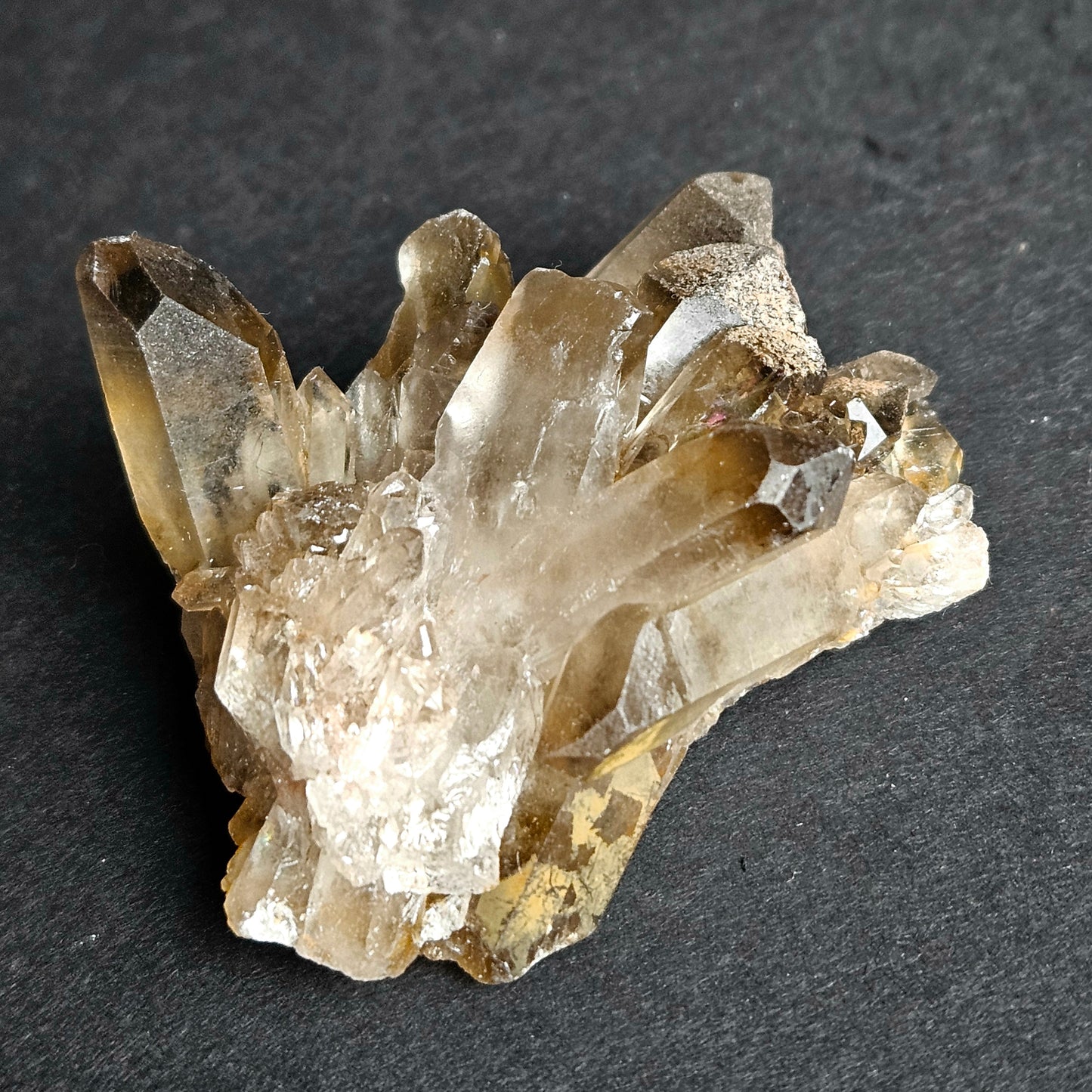 Smoky Quartz Cluster